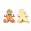 Christmas Theme Resin Decoden Cabochons RESI-CJC0001-37I-2