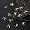Halloween Spider Jewelry CCB Plastic Pendants CCB-H833-4
