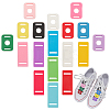 36Pcs 18 Style PVC Shoelace Buckles FIND-AR0004-64-1