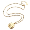 304 Stainless Steel Constellation Pendant Necklaces LS-NJEW-K392-01G-07-4