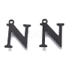 304 Stainless Steel Charms STAS-H112-N-EB-1