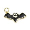 Halloween Theme Brass Enamel Pendants LS-KK-L248-01G-01-1