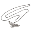 201 Stainless Steel Pendant Necklaces NJEW-C066-18P-2