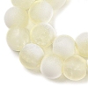Frosted Crackle Glass Beads X1-GLAA-U001-6mm-M11-2