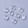 Romantic Valentines Ideas Glass Charms G030V14mm-18-1