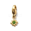 304 Stainless Steel Rhinestone Pendant Decoration STAS-L283-28G-2