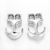 Tibetan Style Alloy Hook Clasps LS-TIBEP-35682-AS-NR-1