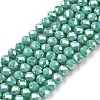 Electroplate Glass Beads Strands LS-EGLA-A044-P3mm-B31-1