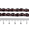 Transparent Glass Beads Strands EGLA-N013-T8mm-D05-4