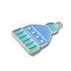 Winter Theme Alloy Enamel Pendants ENAM-M002-05J-P-2