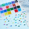 516Pcs 24 Style Crackle Glass Bead GLAA-PH0002-13-4
