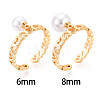 Heart Brass & Enamel Cup Peg Ring Settings KK-N274-17G-4