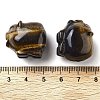 Natural Tiger Eye Carved Figurines DJEW-L023-C09-3