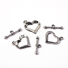 Tibetan Style Alloy Toggle Clasps TIBE-1393-AS-FF-3