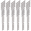 2000Pcs 4 Styles Glass Twisted Bugle Beads SEED-GO0001-09C-1