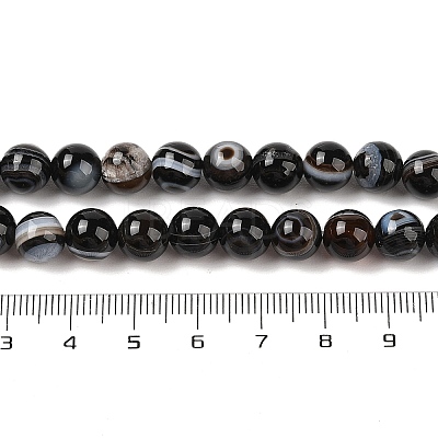 Natural Banded Agate G-Q194-C02-02A-1