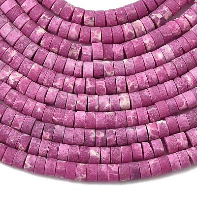 Dyed Synthetic Imperial Jasper Beads Strands G-Z089-A03-M-1
