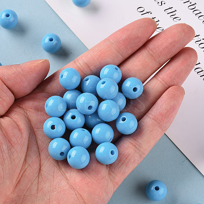 Opaque Acrylic Beads LS-X-MACR-S370-C12mm-8-1