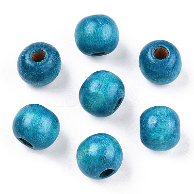 Natural Maple Wood Beads TB12mmY-9-1
