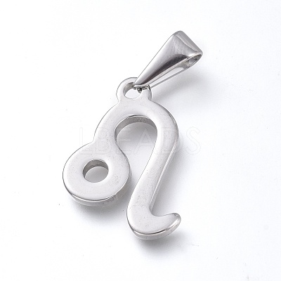 Non-Tarnish 304 Stainless Steel Pendants STAS-L210-06D-P-01-1