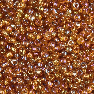 Round Glass Seed Beads SEED-A007-3mm-162C-1