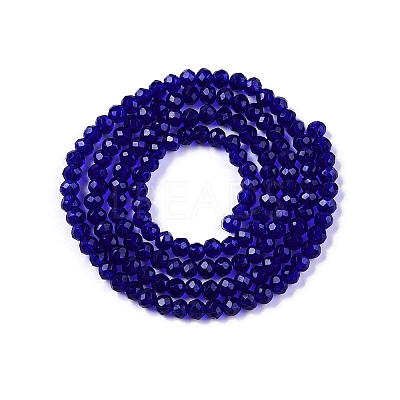Glass Beads Strands EGLA-A044-T2mm-D06-1