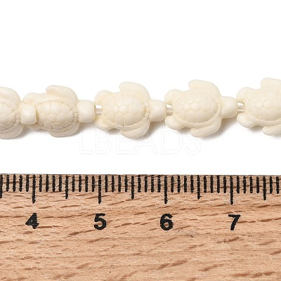 Synthetic Turquoise Beads Strands G-E456-35D-8x10mm-02-1