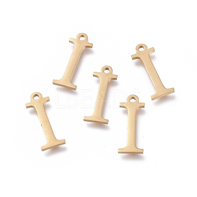 Ion Plating(IP) 304 Stainless Steel Charms STAS-K215-03G-1