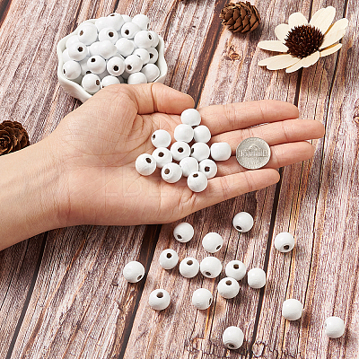 Dyed Natural Wood Beads WOOD-TA0001-19-A-1