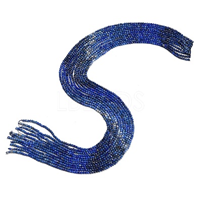 Gradient Color Natural Lapis Lazuli Beads Strands GG-CBA4399-A03-01-1