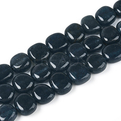 Natural White Jade Beads Strands G-N354-01A-05-1