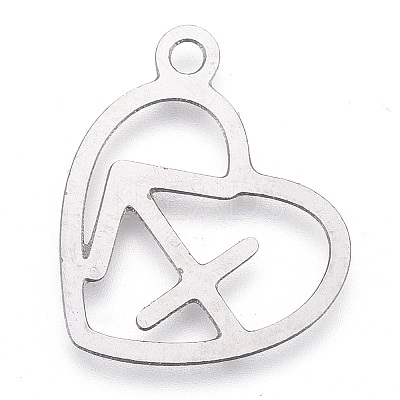 Non-Tarnish 304 Stainless Steel Pendants LS-STAS-M228-A01-07P-1