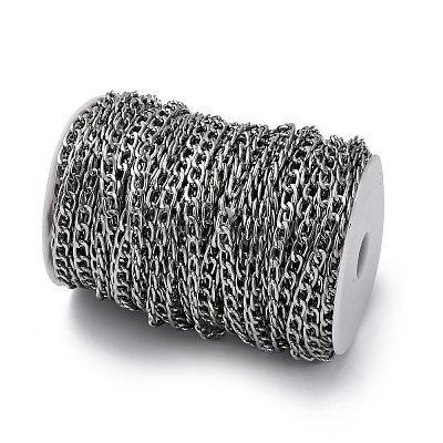 Oxidation Aluminum Cuban Link Chains CHA-S002-02P-1