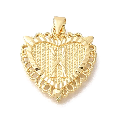 Rack Plating Brass Pendants KK-I722-09G-H-1