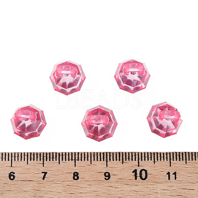 Transparent Acrylic Pendants MACR-S373-125-B05-1