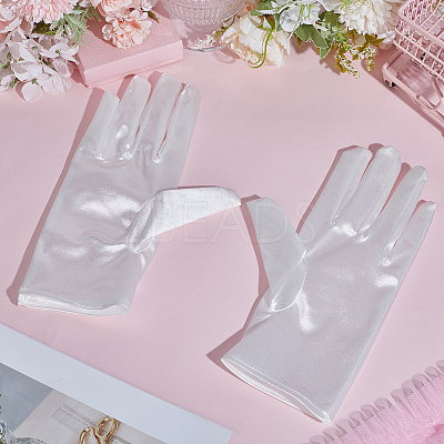 Satin Gloves AJEW-CY0002-52B-1