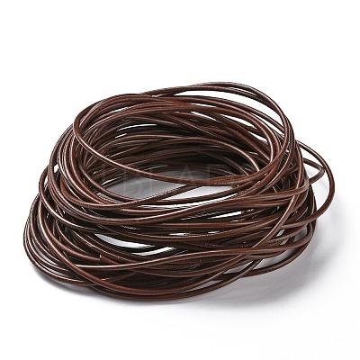 Cowhide Leather Jewelry Cord DIY Necklace Making Material X-WL-A001-12-1