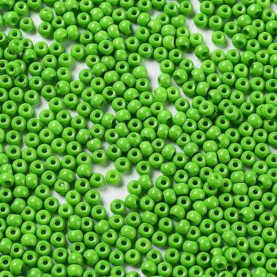 Baking Paint Glass Seed Beads SEED-H002-I-A510-1