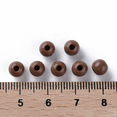 Opaque Acrylic Beads MACR-S370-C6mm-A17-1