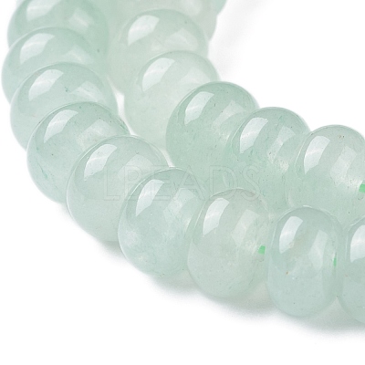 Natural Green Aventurine Bead Strands G-G668-08-5x8mm-1