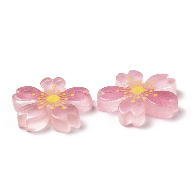 Luminous Resin Cabochons RESI-G030-01B-1