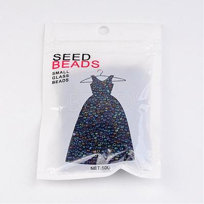 12/0 Iris Round Glass Seed Beads X-SEED-A009-2mm-604-1