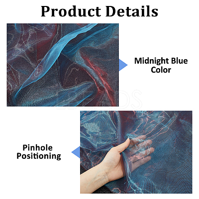 5M Organza Fabric DIY-HS0002-53C-1