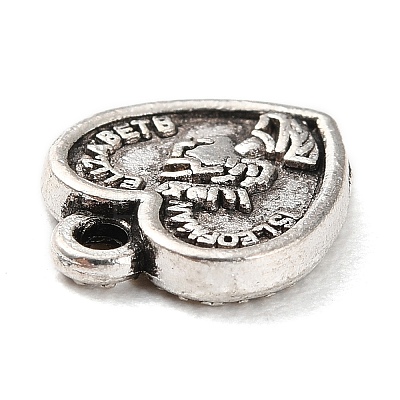 Tibetan Style Alloy Pendants PALLOY-P293-044AS-1