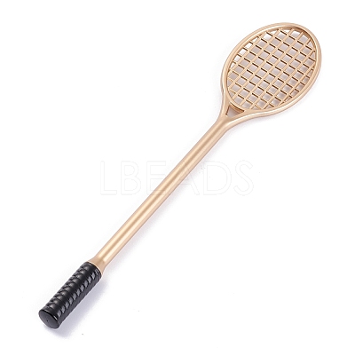 Racket Shape Plastic Diamond Painting Point Drill Pen AJEW-M028-01A-1