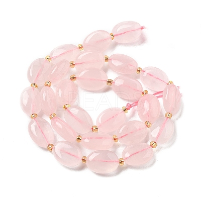Natural Rose Quartz Beads Strands G-H005-A08-02AB-1