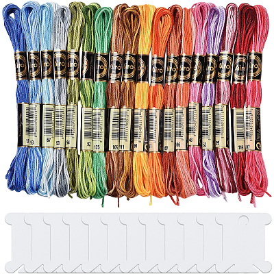 6-Ply Polyester Embroidery Floss OCOR-CY0002-03C-07-1