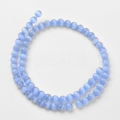 Cat Eye Beads Strands X-CER53-1