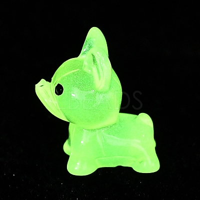 Luminous Resin Dog Display Decorations RESI-CJC0012-30A-1