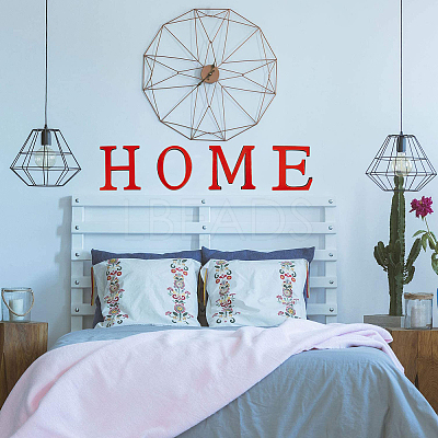 Acrylic Mirror Wall Stickers Decal DIY-CN0001-13B-M-1